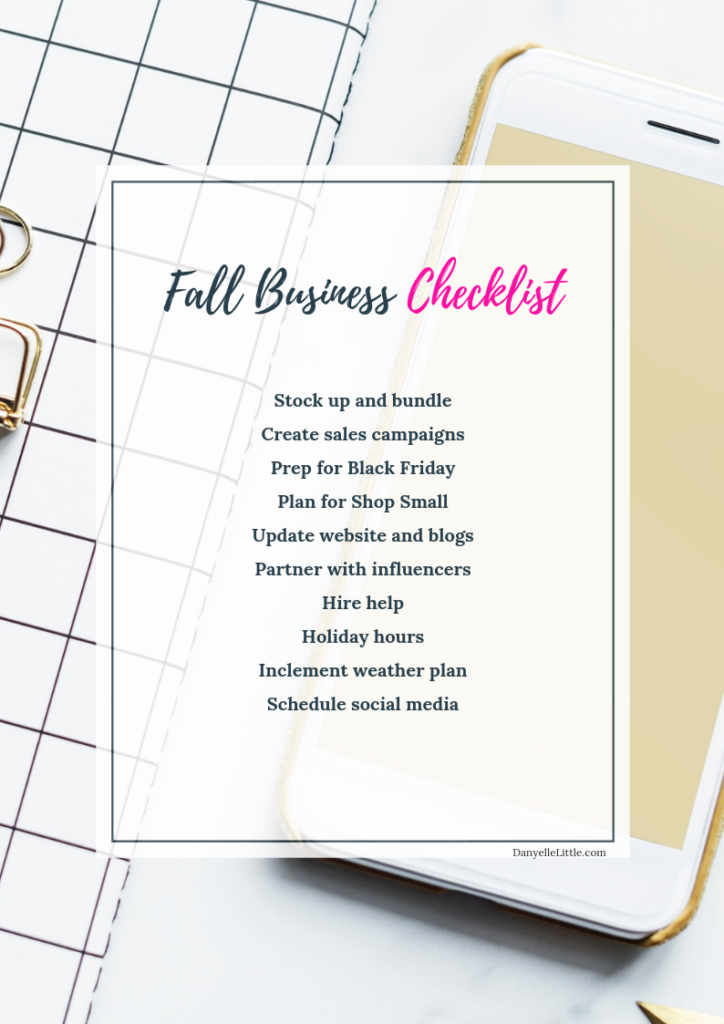 Autumn is the most lucrative time for many small businesses. Download my free Fall Business Checklist for Entrepreneurs, and rock it out.