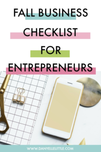 Autmnn is the most lucrative time for many small businesses. Download my free Fall Business Checklist for Entrepreneurs, and rock it out.